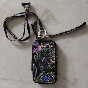 Vera Bradley wristlet wallet.